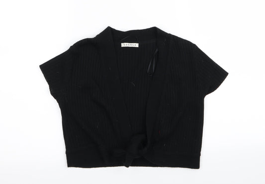 Asda George Womens Black   Cardigan Jumper Size M
