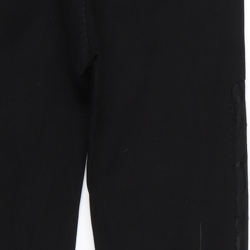 Preworn Womens Black   Jegging Leggings Size 8 L28 in - Stretch waistband
