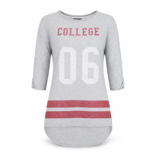 ES Womens Grey   T-Shirt Dress  Size 8