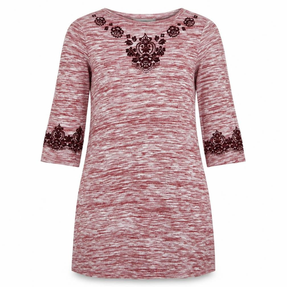Asda George Womens Red   T-Shirt Dress  Size 10