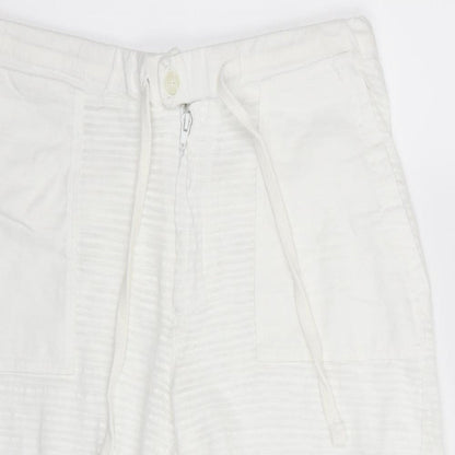 Preworn Womens White   Capri Trousers Size M