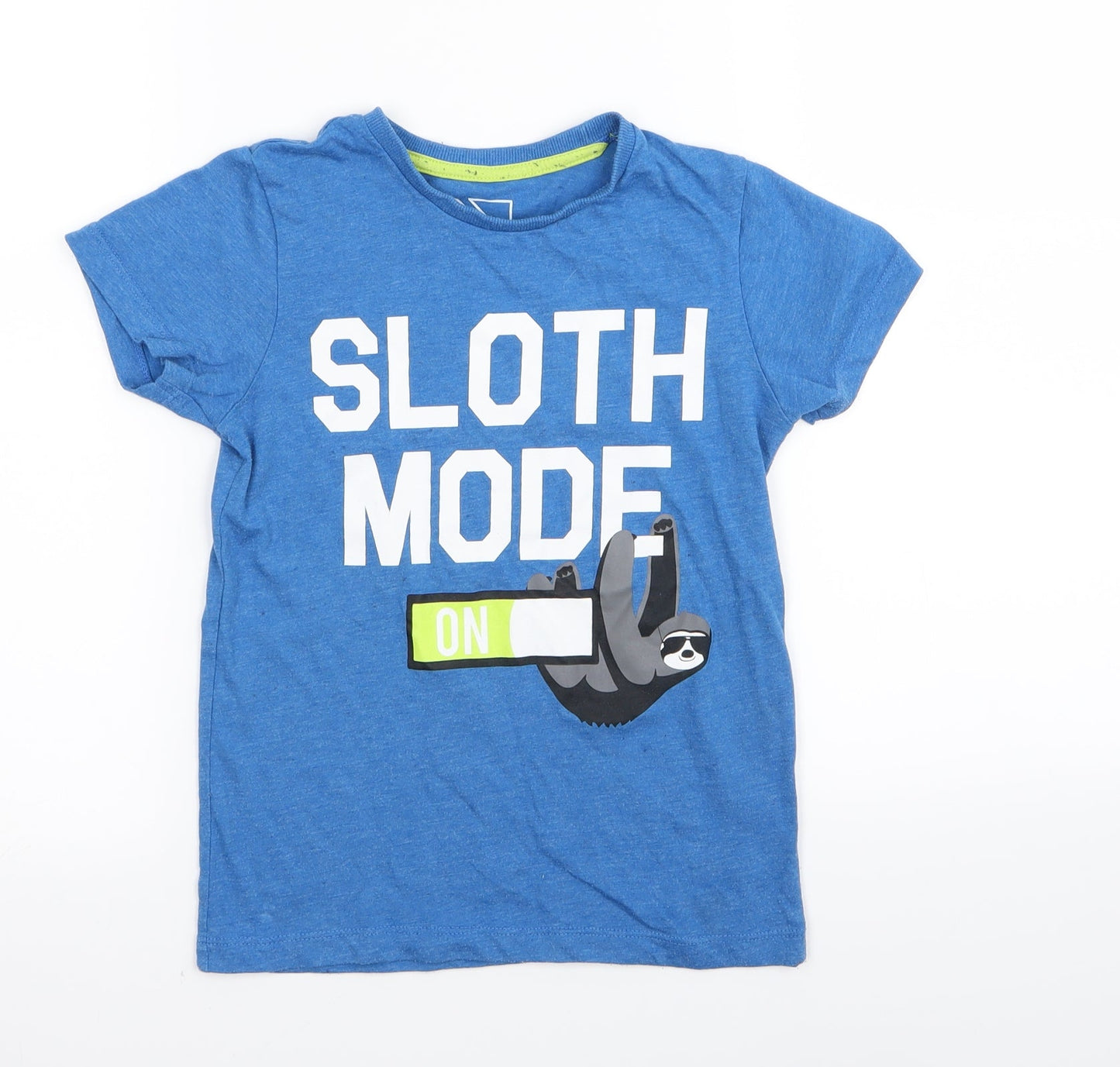 urban dept Boys Blue   Basic T-Shirt Size 7 Years