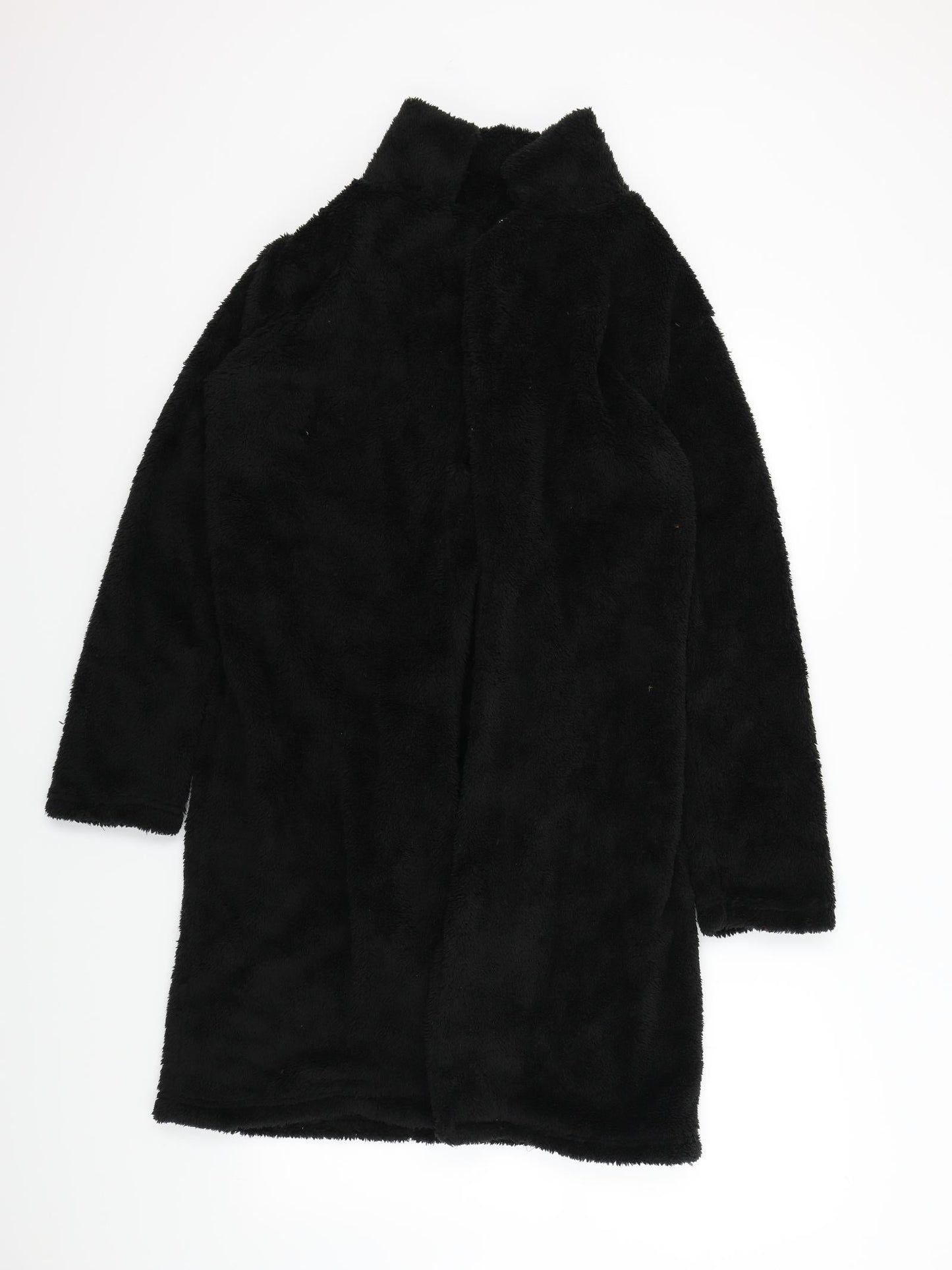 Preworn Womens Black   Overcoat Jacket Size S