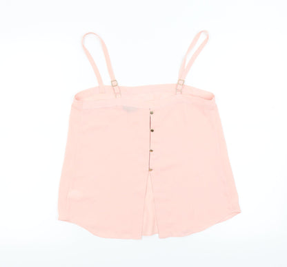 River Island Womens Pink   Basic Blouse Size 8