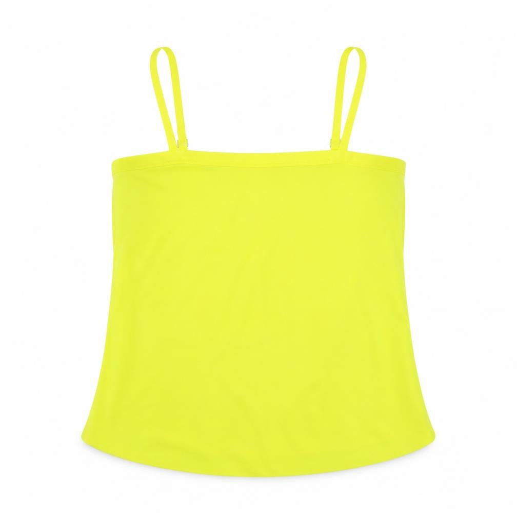 River Island Womens Yellow Colourblock  Basic T-Shirt Size 8