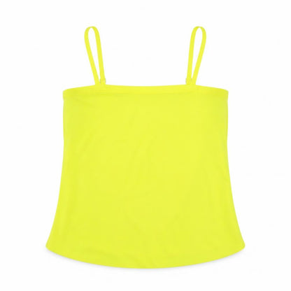 River Island Womens Yellow Colourblock  Basic T-Shirt Size 8