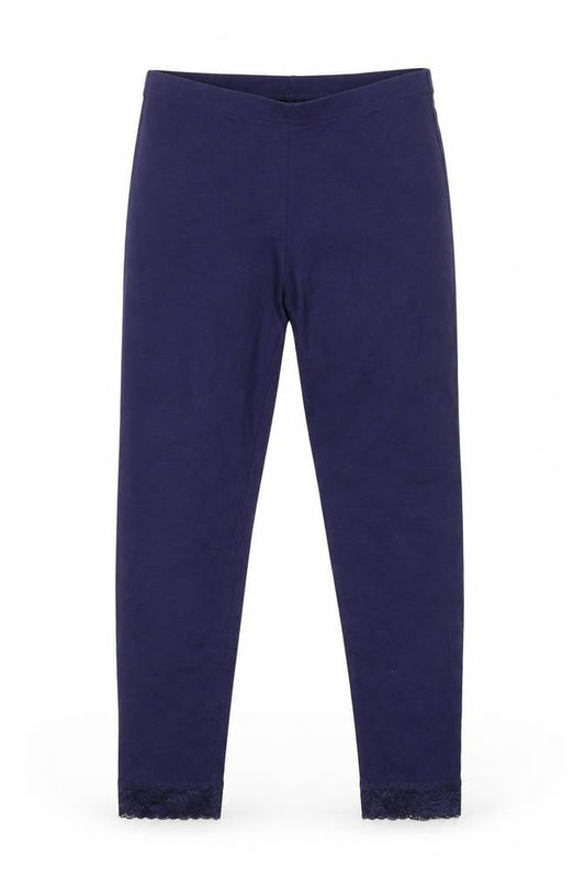 George Girls Blue Colourblock  Jegging Trousers Size 13-14 Years - lace legs