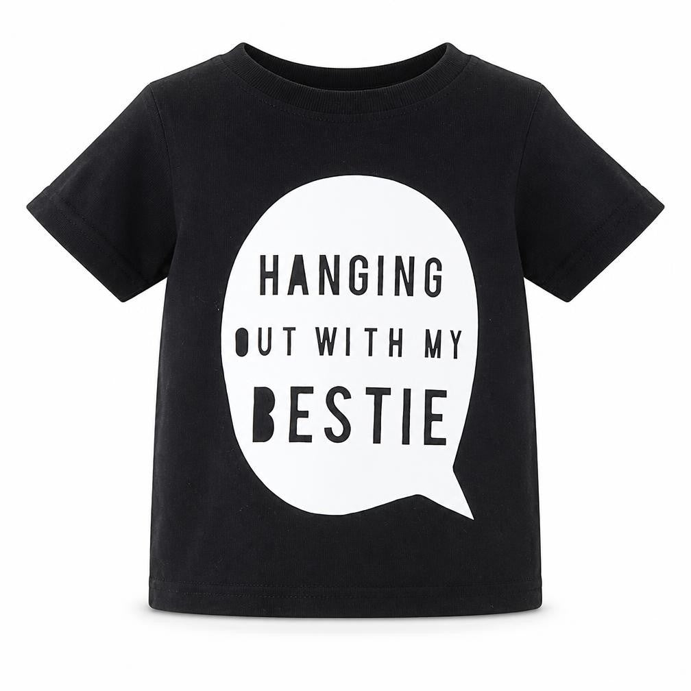 George Girls Black   Basic T-Shirt Size 12-18 Months
