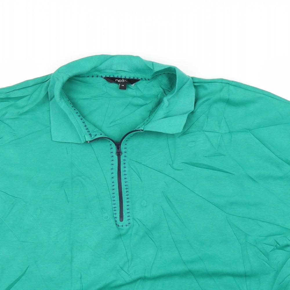 NEXT Womens Green   Basic T-Shirt Size 14