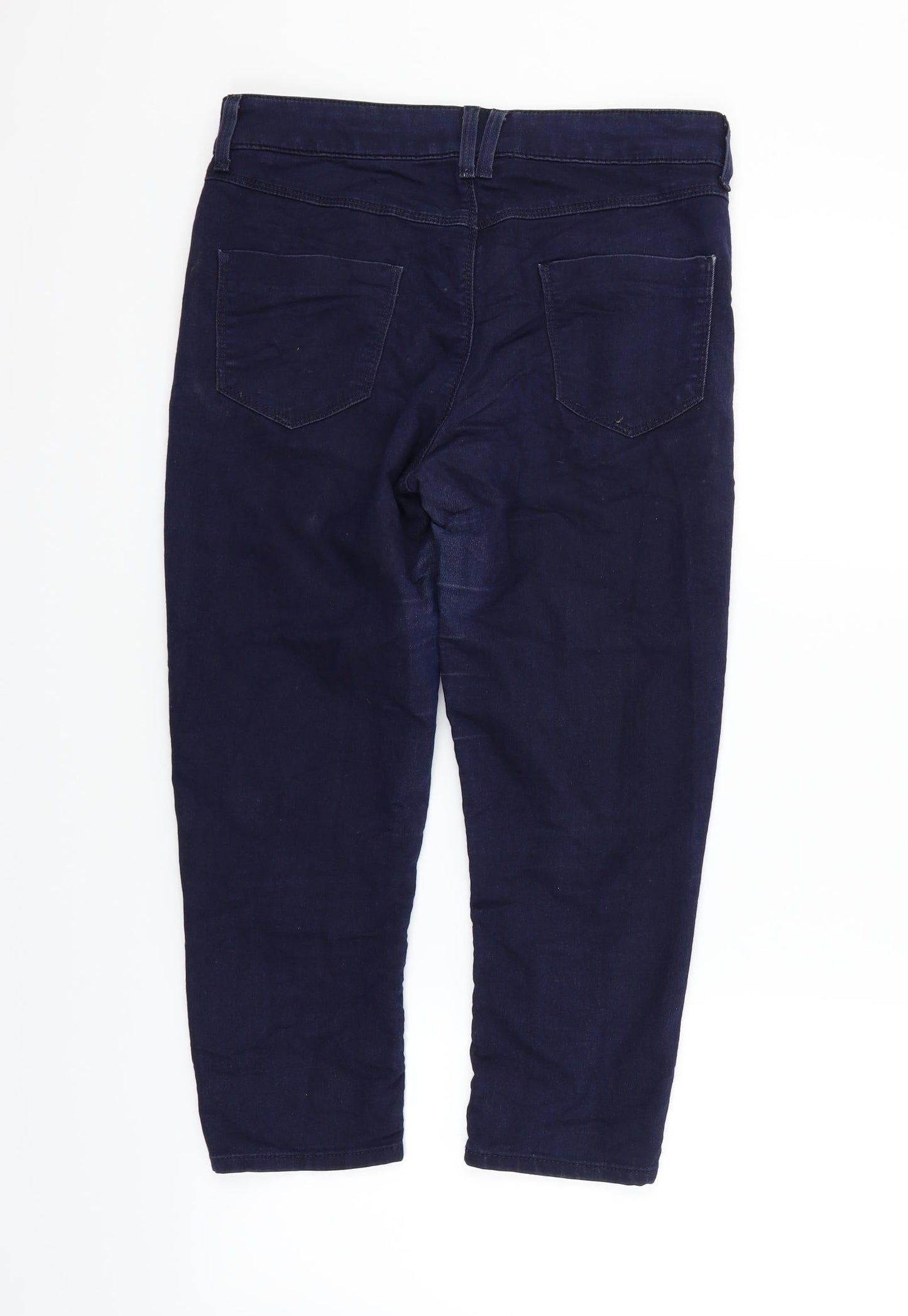 Marks and Spencer Womens Blue   Straight Jeans Size 10 L20 in