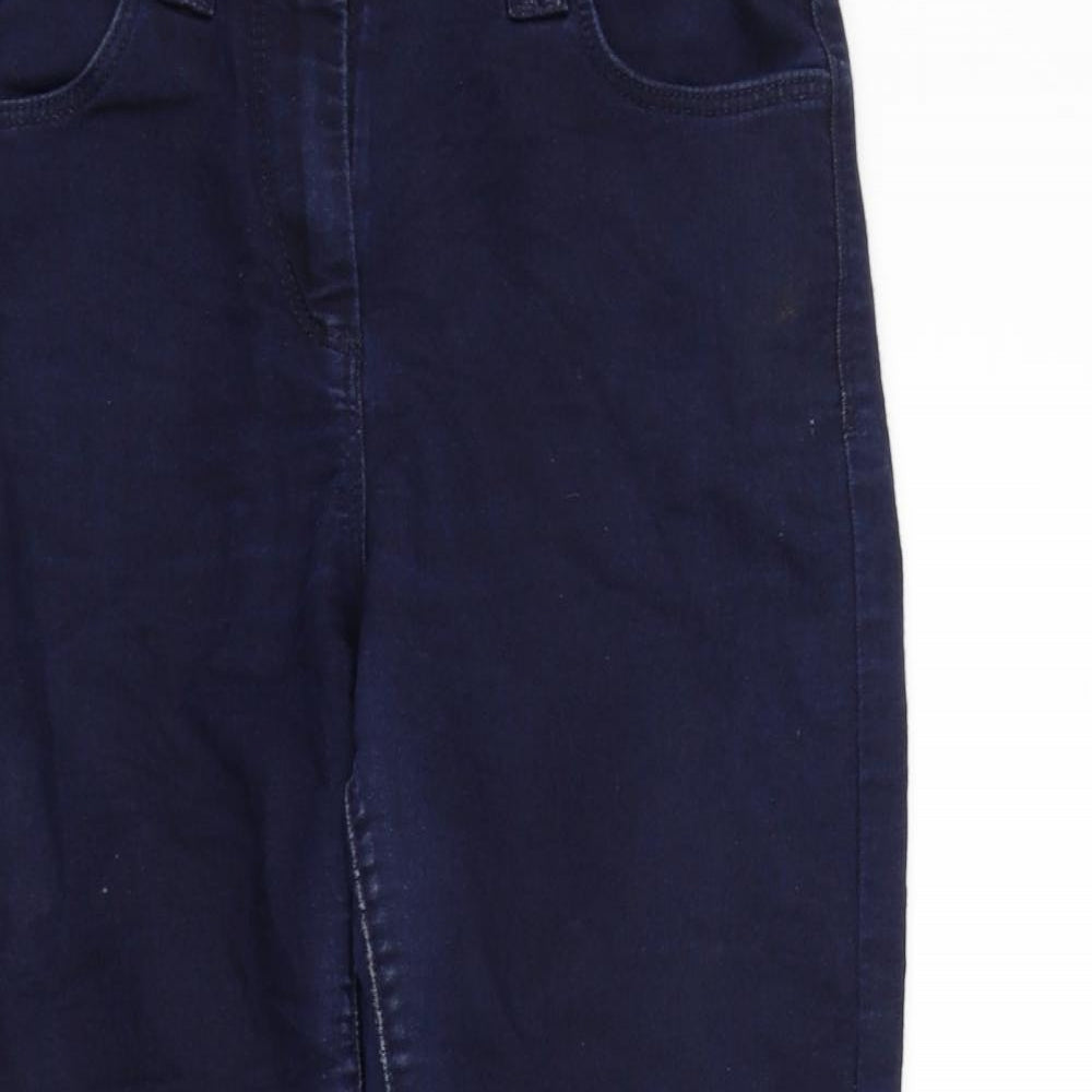 Marks and Spencer Womens Blue   Straight Jeans Size 10 L20 in