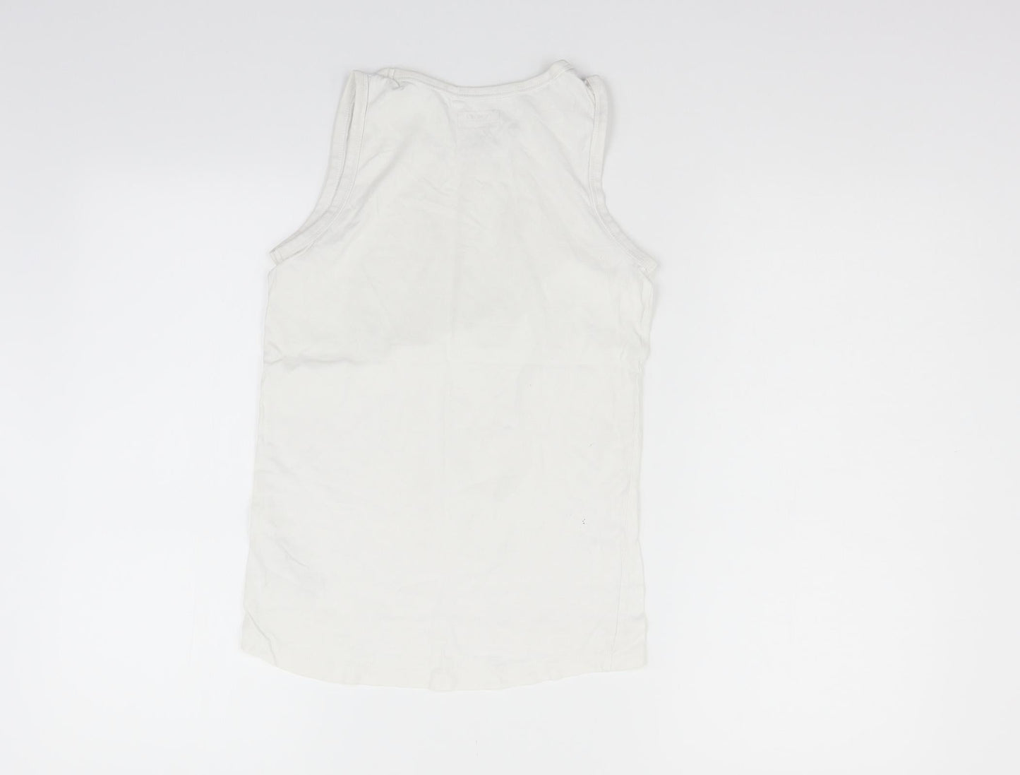 NEXT Girls Silver   Basic Tank Size 9 Years