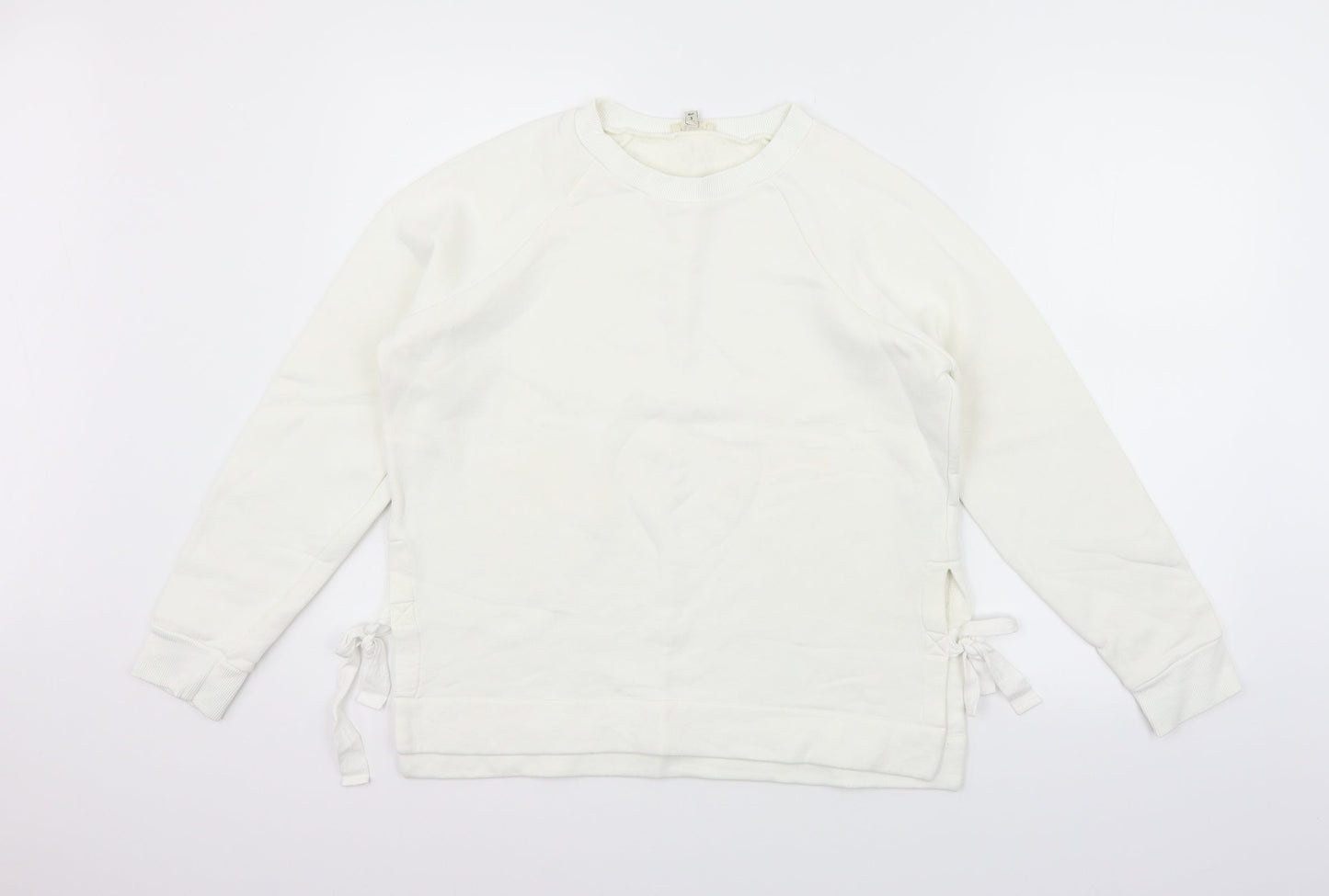 River Island Womens White   Pullover Jumper Size M