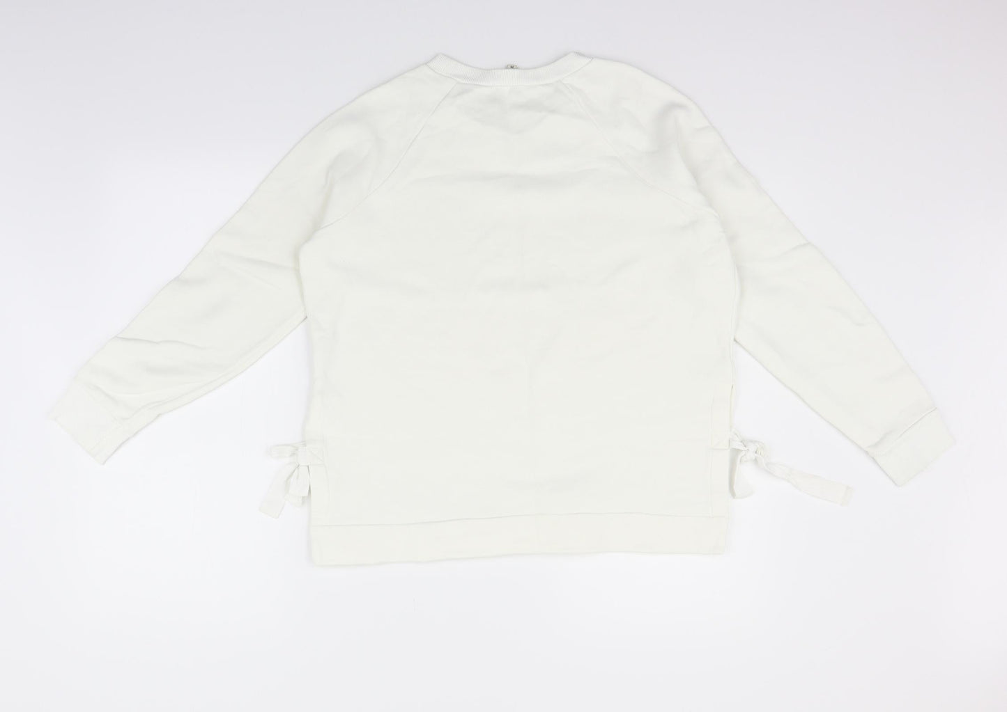 River Island Womens White   Pullover Jumper Size M