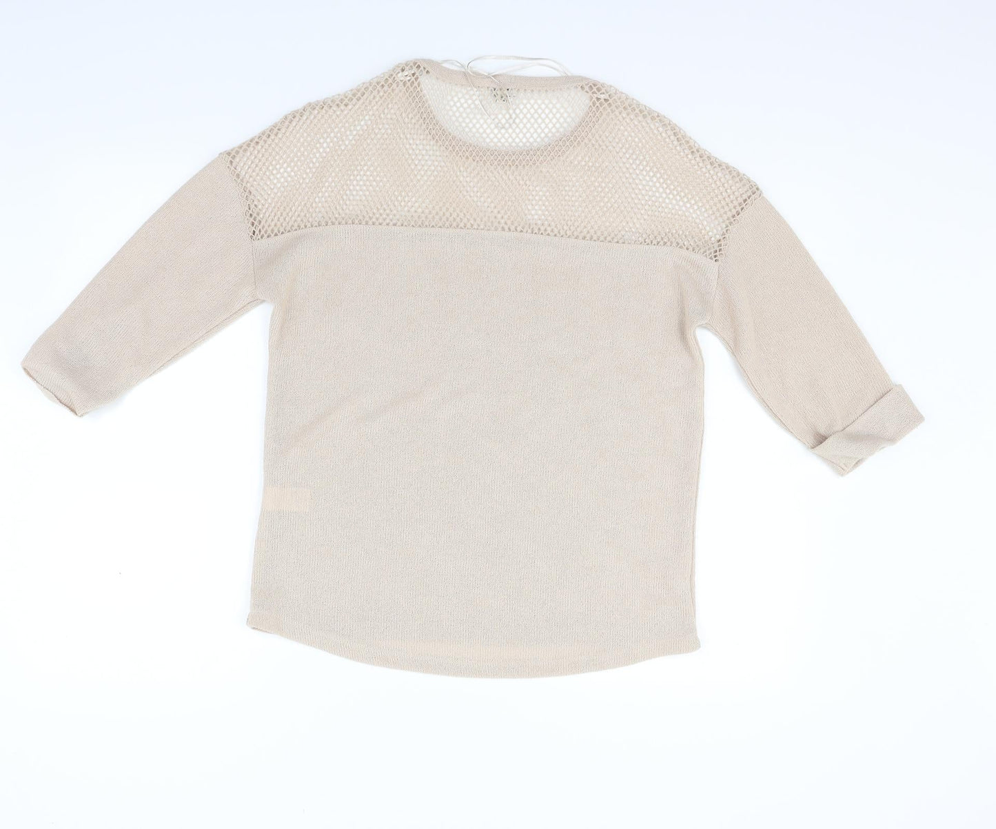 River Island Womens Beige   Pullover Jumper Size 12