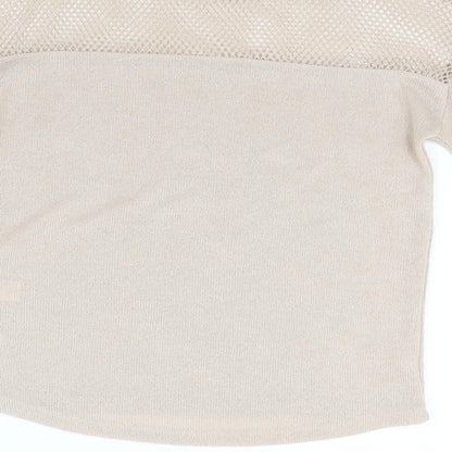 River Island Womens Beige   Pullover Jumper Size 12