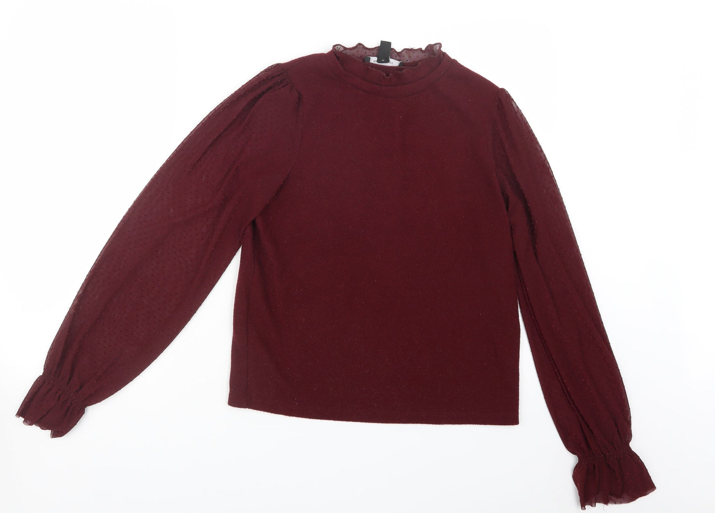 New Look Womens Purple   Pullover Jumper Size 10