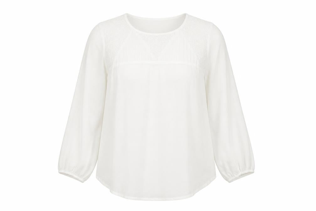 Spense Womens White   Basic Blouse Size M