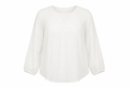 Spense Womens White   Basic Blouse Size M
