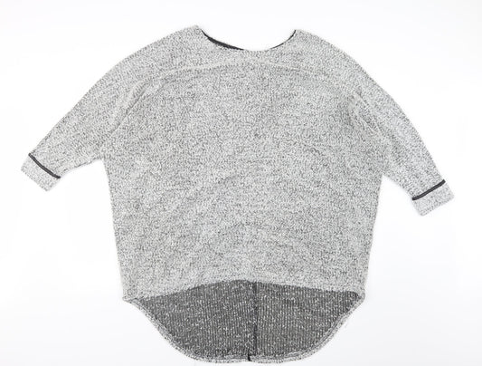 Cameo Rose Womens Grey  Knit Pullover Jumper Size M