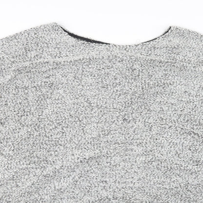 Cameo Rose Womens Grey Knit Pullover Jumper Size M