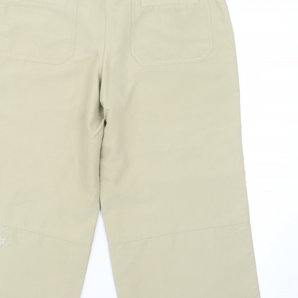 For Women Womens Ivory   Cropped Trousers Size 10 L21 in