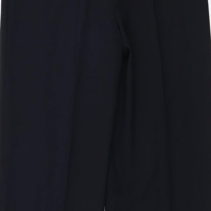 Brand and care label for Principles women’s blue trousers, size UK 30, in, 27-inch leg