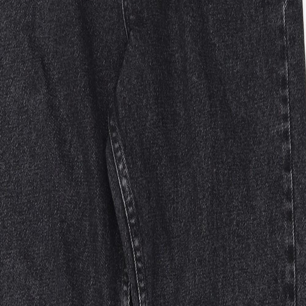 Preworn  Womens Black   Straight Jeans Size 10 L30 in