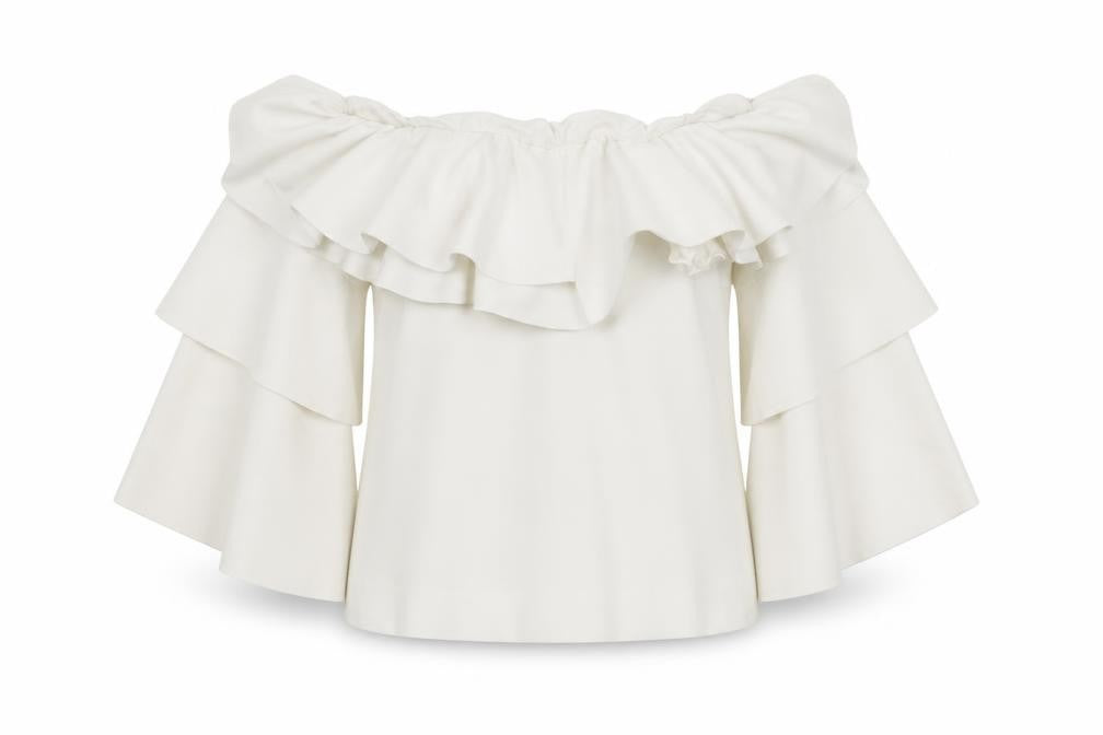 style weise Womens White   Basic Blouse Size M