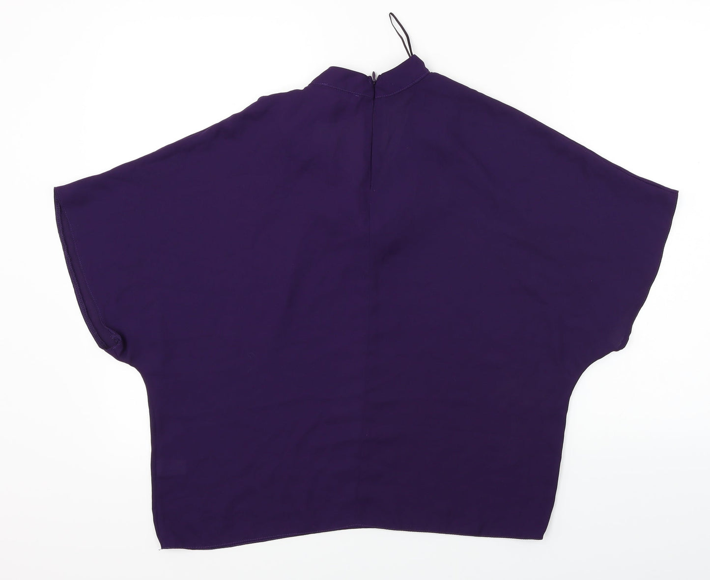 Select  Womens Purple   Basic Blouse Size 8