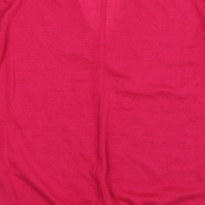 Preloved Peacocks Womens Pink   Pullover Jumper Size 12 - Label