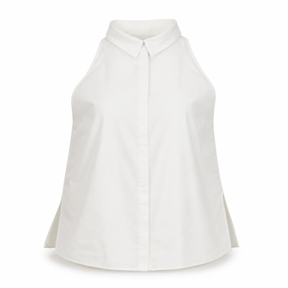 ASOS Womens White   Basic Button-Up Size 14