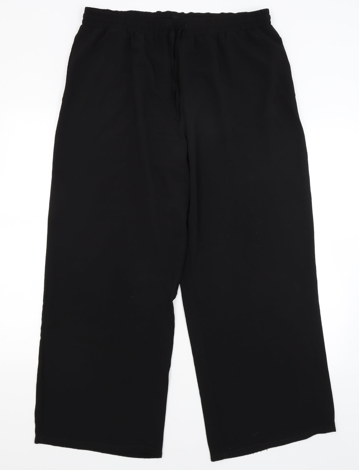 Papaya Womens Black   Trousers  Size 16 L28 in