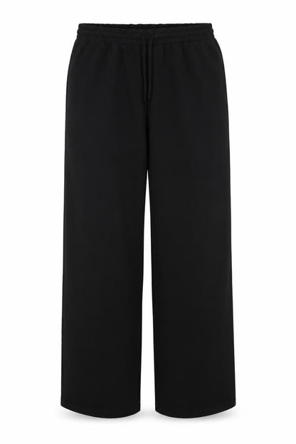 Front view of Papaya women’s black trousers, size UK 16, 28-inch leg