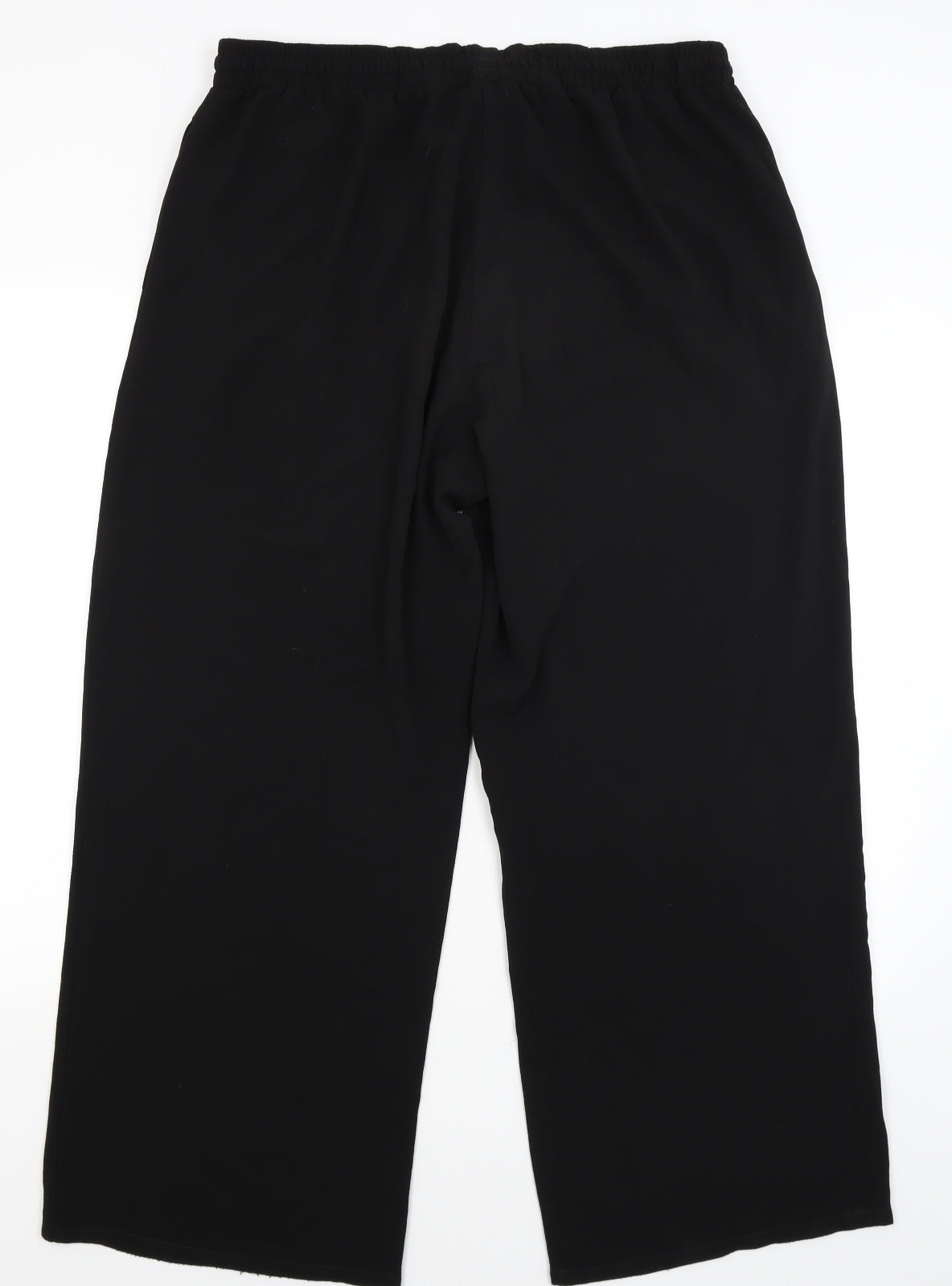 Papaya Womens Black   Trousers  Size 16 L28 in