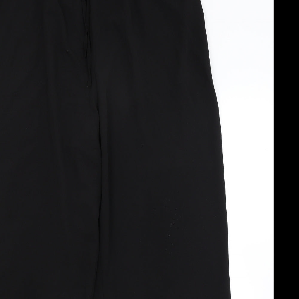 Papaya Womens Black   Trousers  Size 16 L28 in