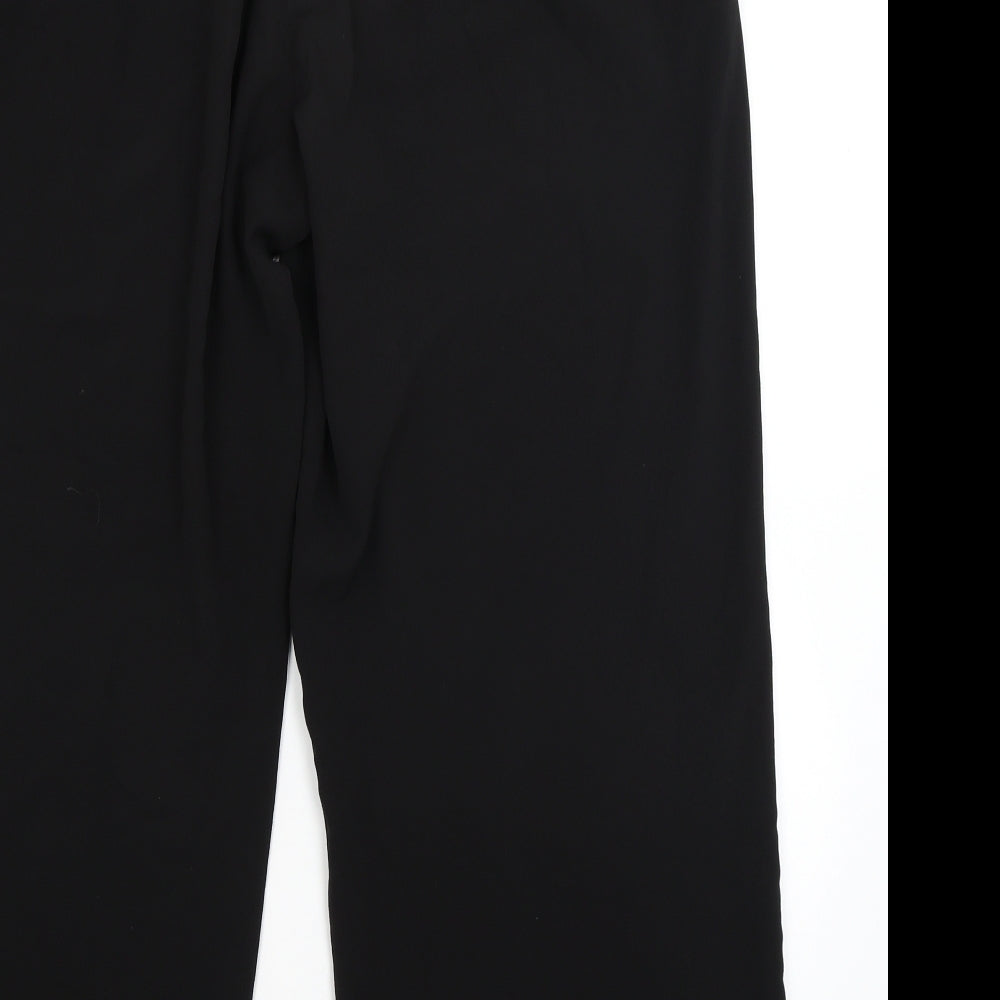 Papaya Womens Black   Trousers  Size 16 L28 in