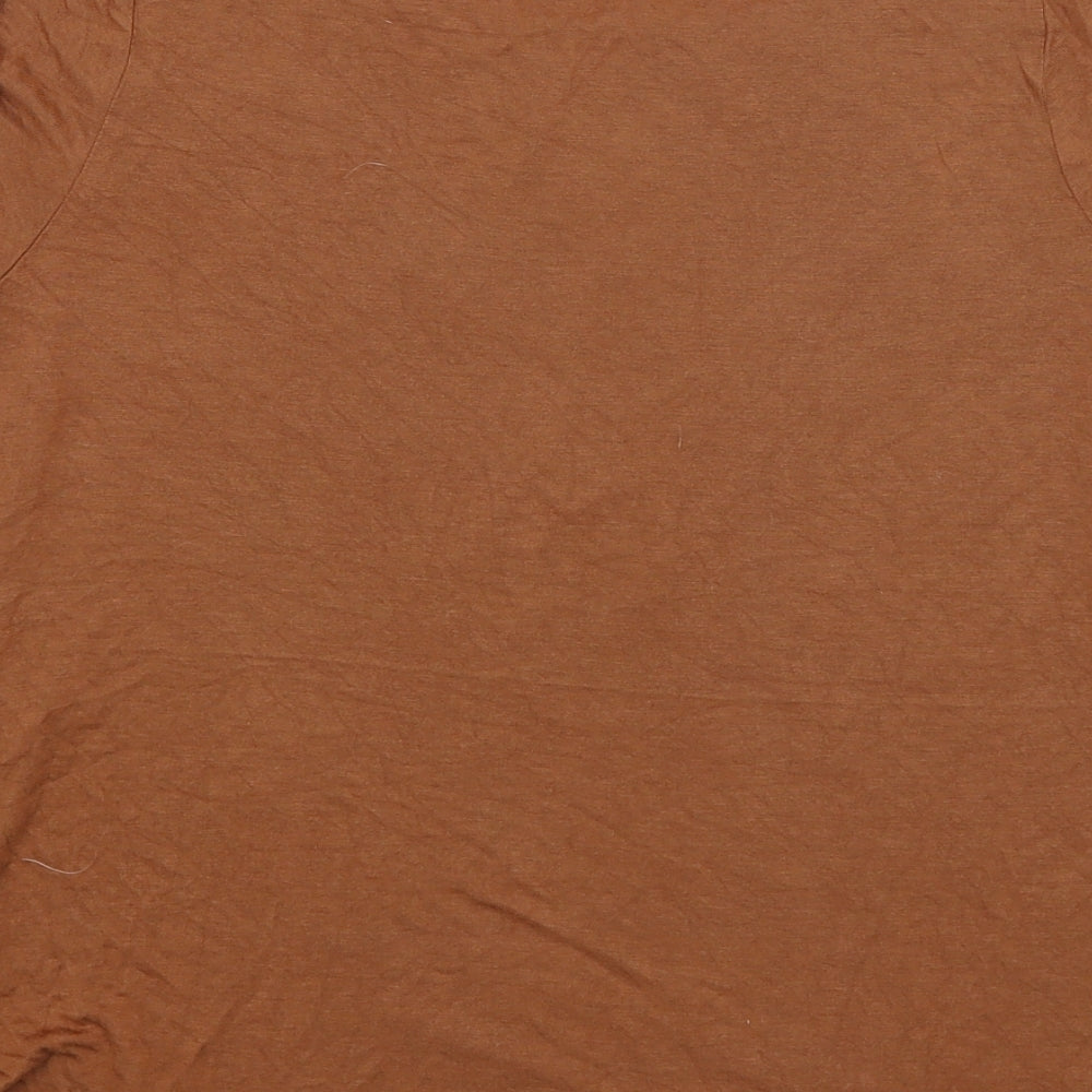 Atmosphere Womens Brown   Basic T-Shirt Size 10