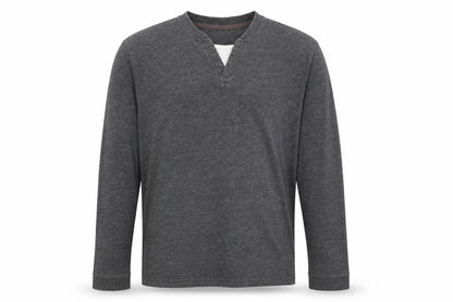 Front view of Easy men’s green jumper, size M