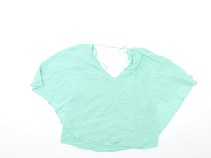 Zara Womens Green   Basic Blouse Size S
