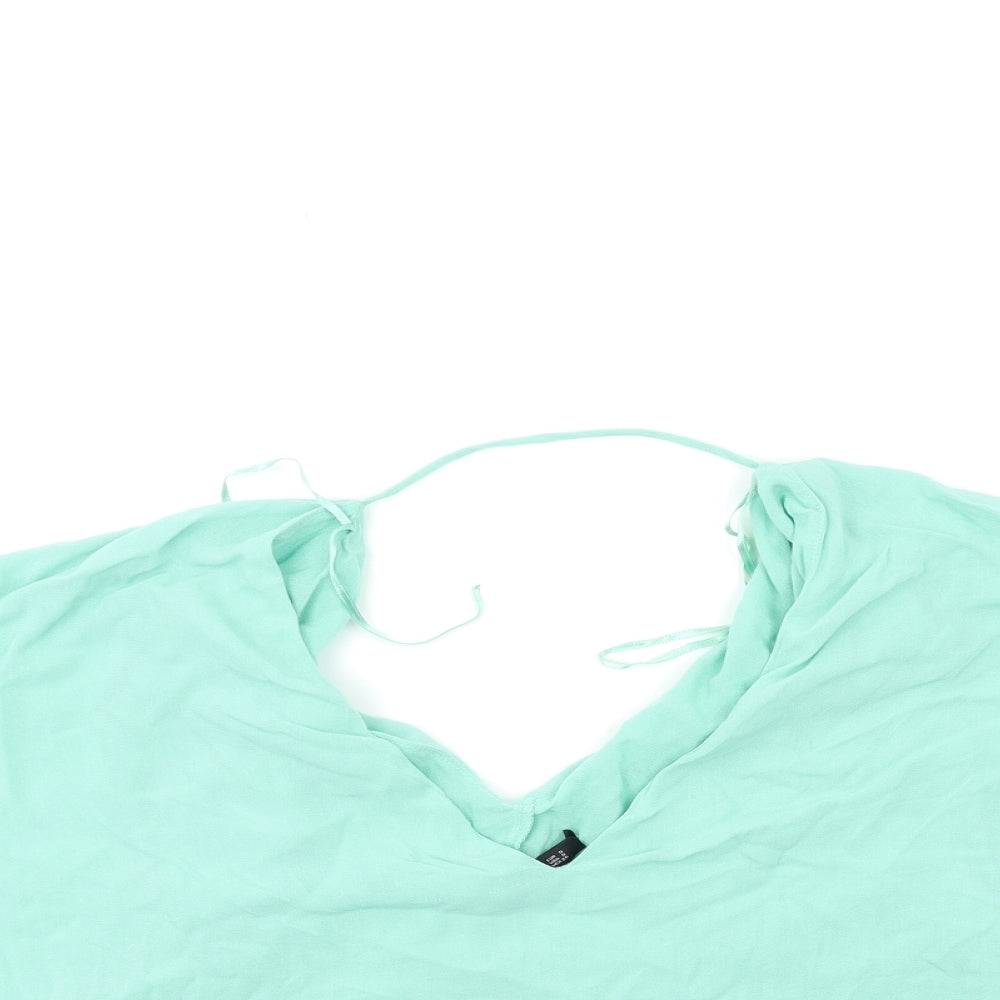 Zara Womens Green   Basic Blouse Size S