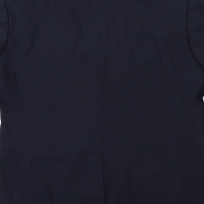 BHS Mens Blue   Jacket Suit Jacket Size 42