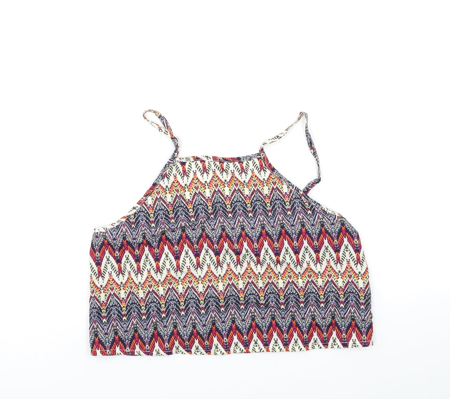 Hearts & Bows Womens Pink Geometric  Camisole Blouse Size 10
