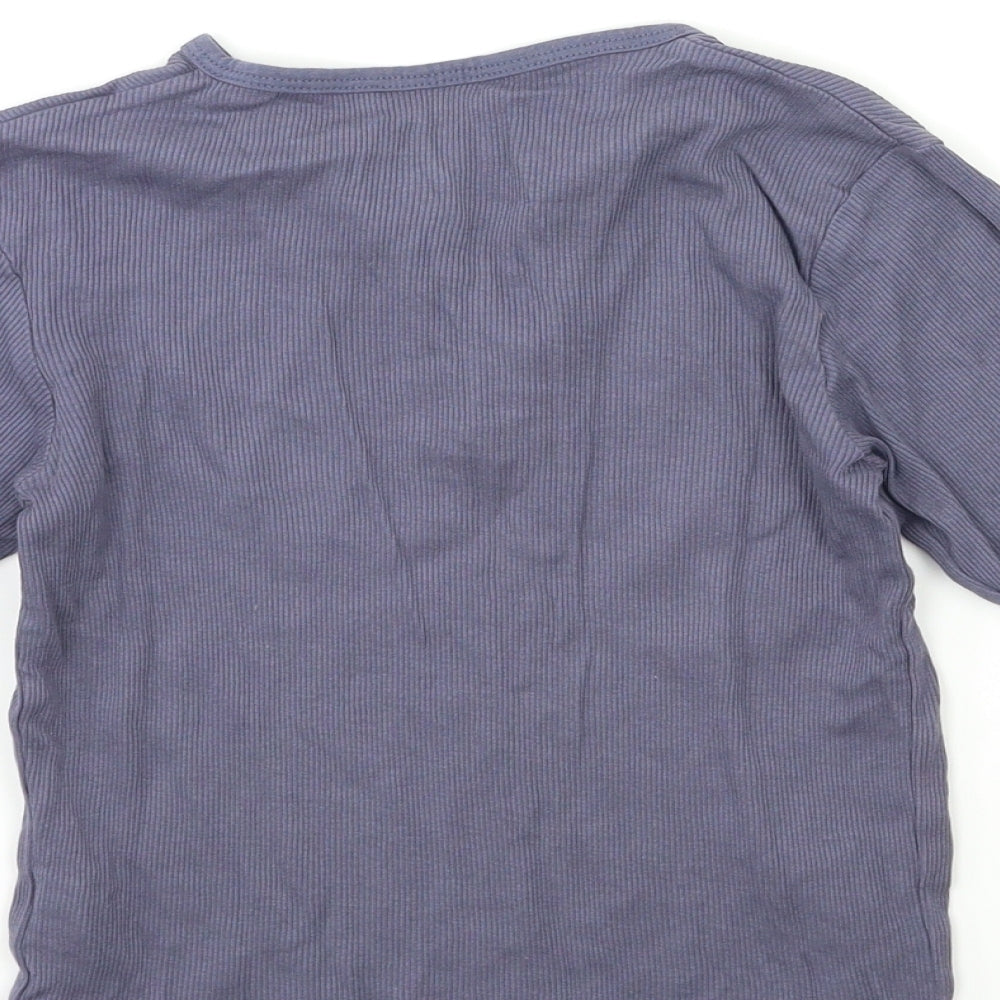 George Boys Grey   Basic T-Shirt Size 5-6 Years