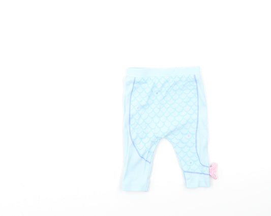Nutmeg Baby Blue   Capri Trousers Size 0-3 Months