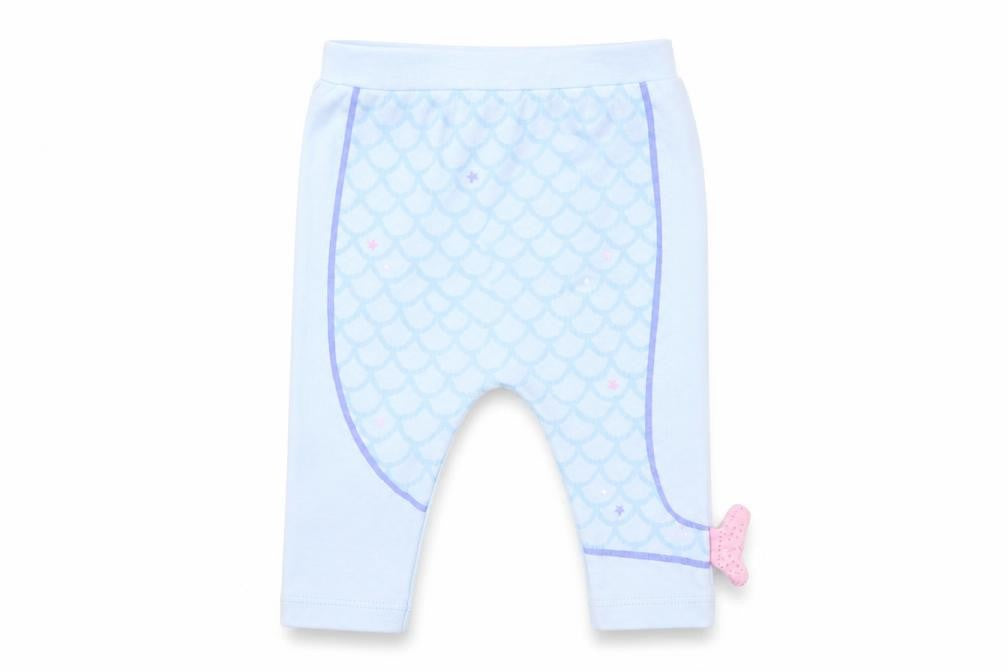 Nutmeg Baby Blue   Capri Trousers Size 0-3 Months