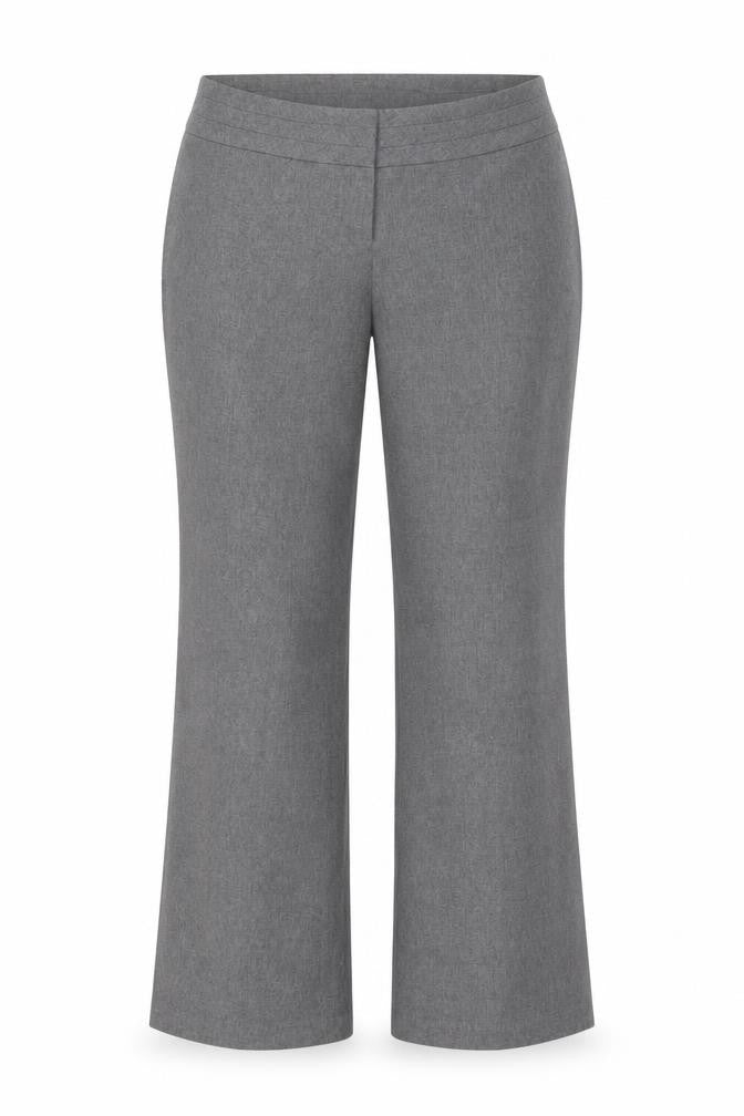 F&F Womens Grey   Dress Pants Trousers Size 12 L29 in
