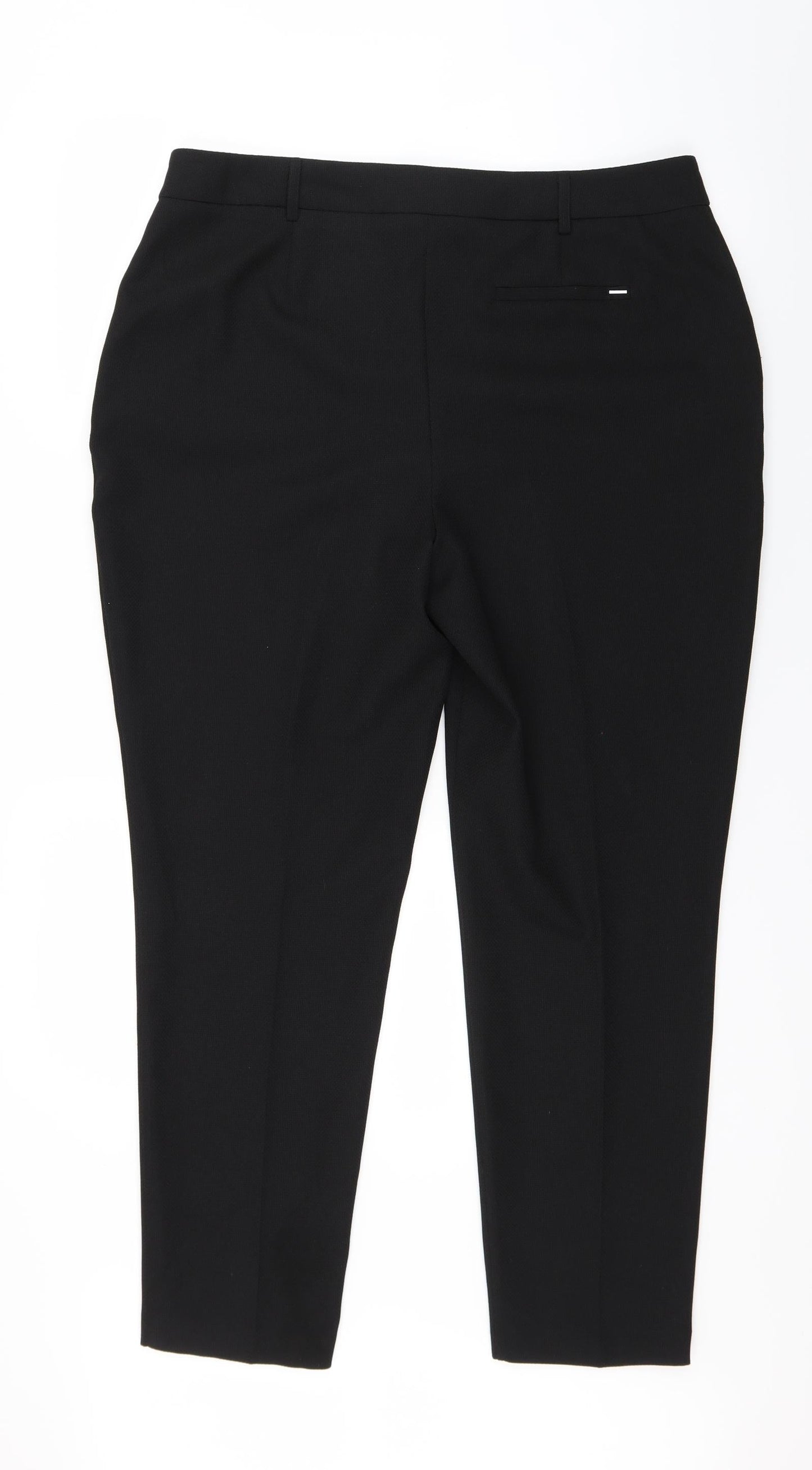 Dorothy Perkins Womens Black   Dress Pants Trousers Size 14 L26 in