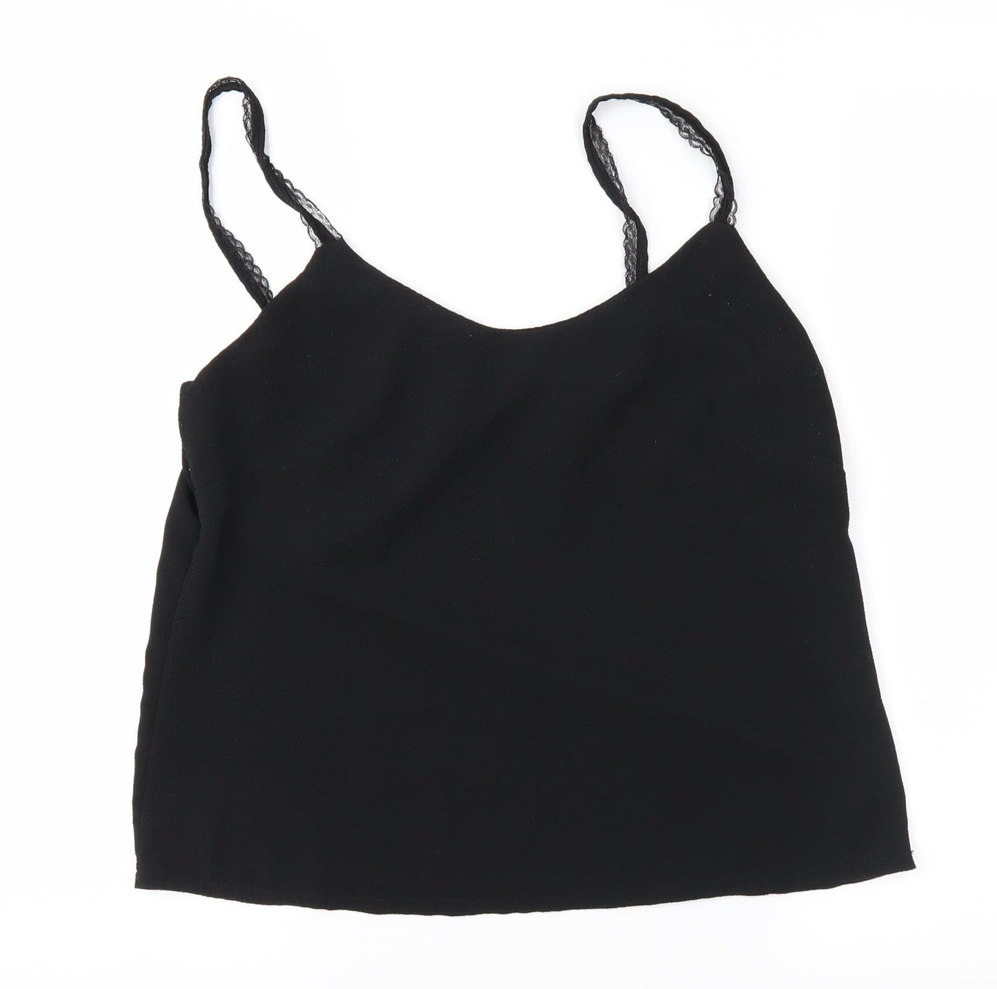 Made in Italy Womens Black   Camisole Blouse Size 12