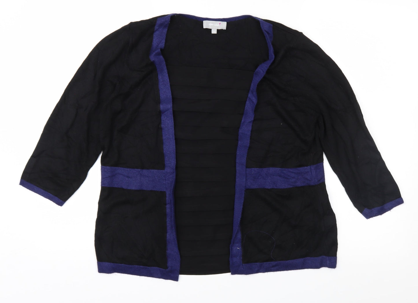Per Una Womens Black   Pullover Jumper Size 16